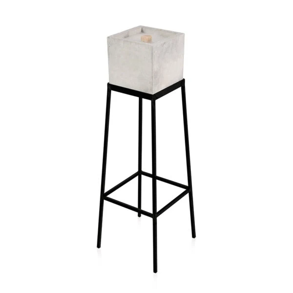 Pulverbeschichteter Ständer für Betonfeuer Fuego|von Beske| Höhe: 62 cm