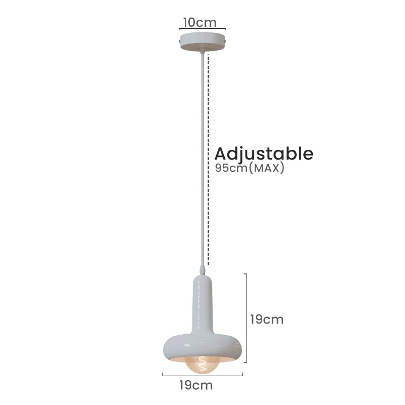 All Seasons Life Pendelleuchte - Metall Fassung, 1m Kabel ~3440