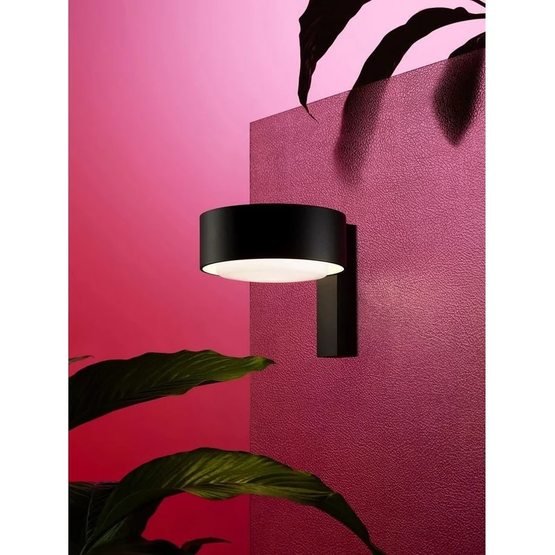 Marset - Wandleuchte Plaff-on! A schwarz 2700K IP65