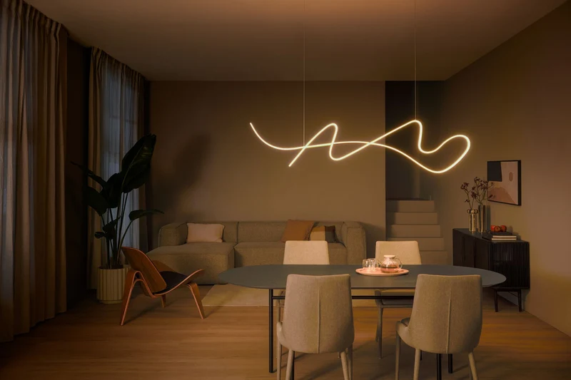 LED-Pendelleuchte Lambada dimmbar höhenverstellbar 165cm