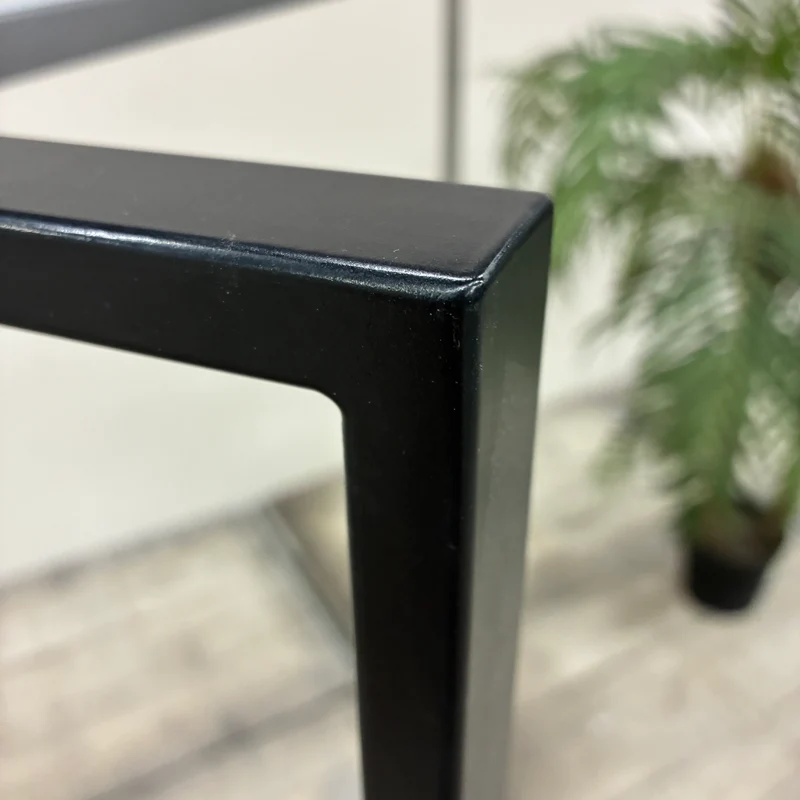 Kleiderständer Design-Ständer Metall Schwarz Silber modern Gebraucht