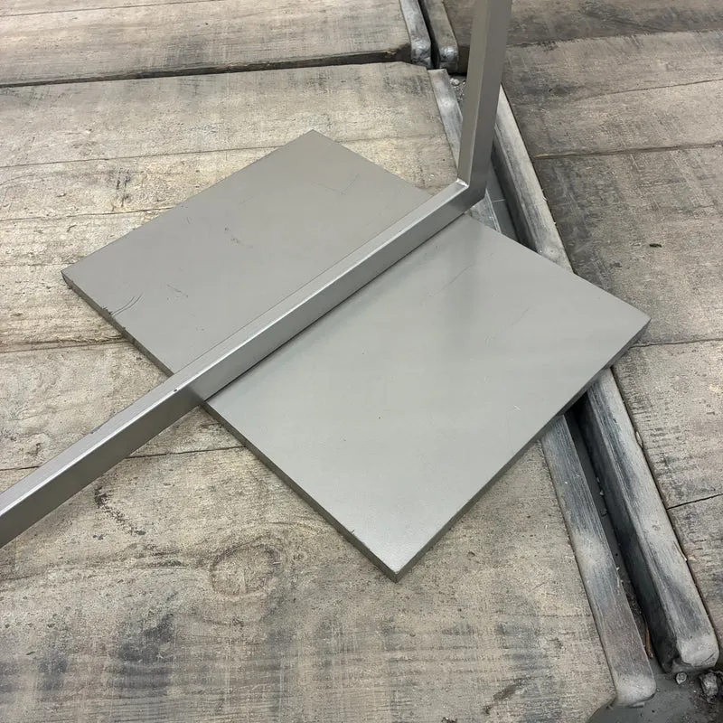 Kleiderständer Design-Ständer Metall Schwarz Silber modern Gebraucht