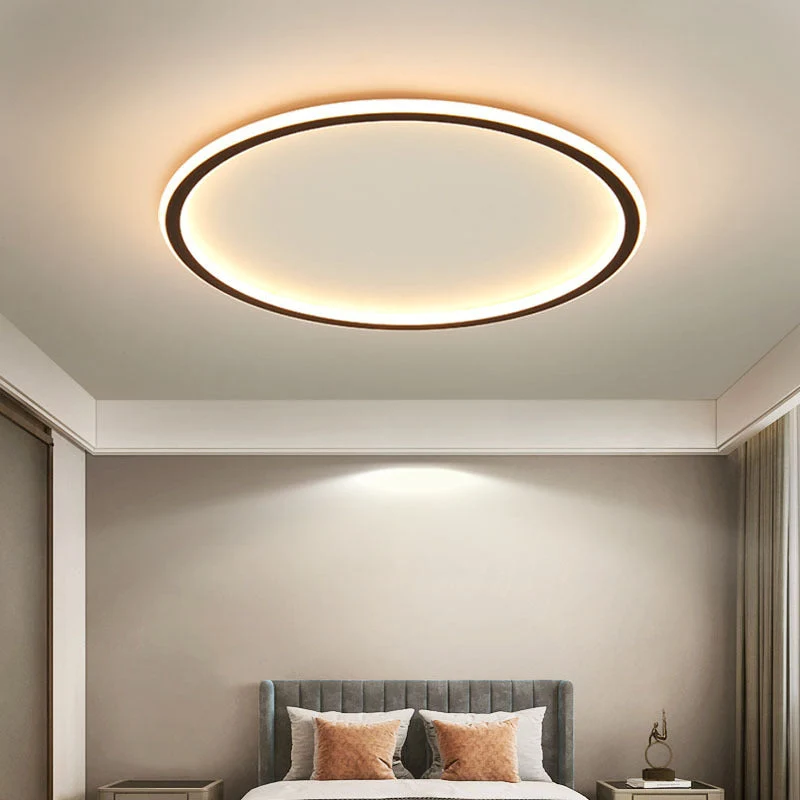 Plafondlamp Rond LED Dimbaar met Afstandsbediening voor Eetkamer Woonkamer Scandinavisch Design Sfeervol | Sansoti