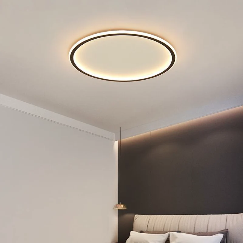 Plafondlamp Rond LED Dimbaar met Afstandsbediening voor Eetkamer Woonkamer Scandinavisch Design Sfeervol | Sansoti