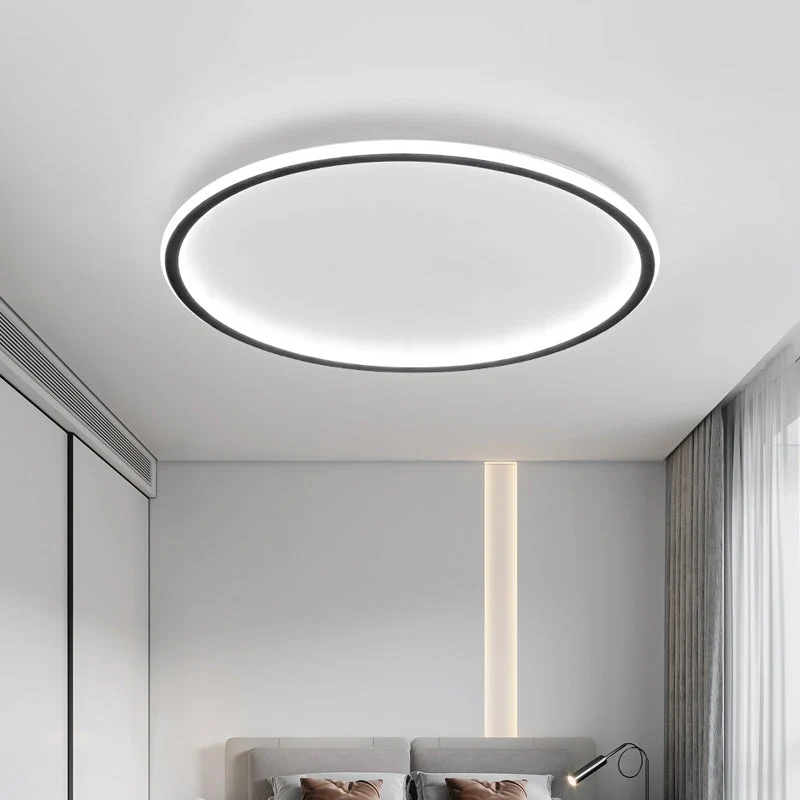 Plafondlamp Rond LED Dimbaar met Afstandsbediening voor Eetkamer Woonkamer Scandinavisch Design Sfeervol | Sansoti
