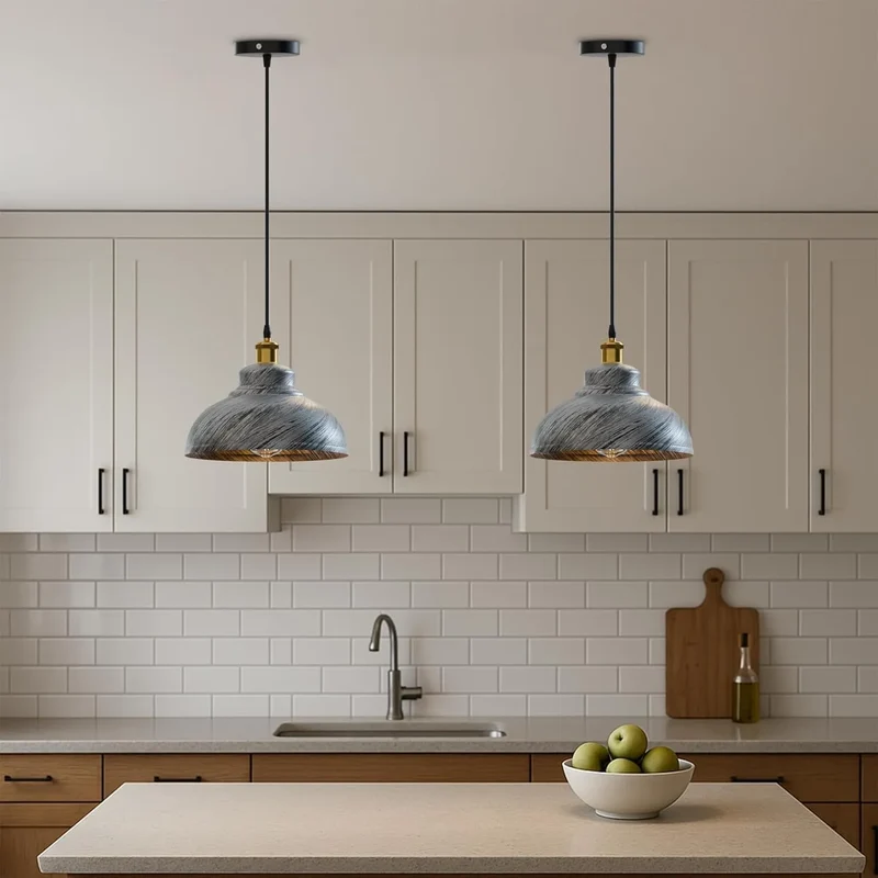 Retro Bistrolampe Esstisch – Industrie Loft Hängeleuchte | Ø29cm | E27~3323
