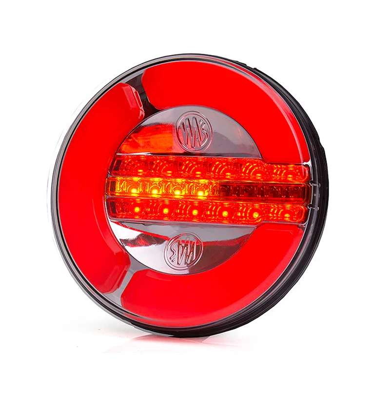 WAS W153DD Rundes Rücklicht mit dynamischem Blinker