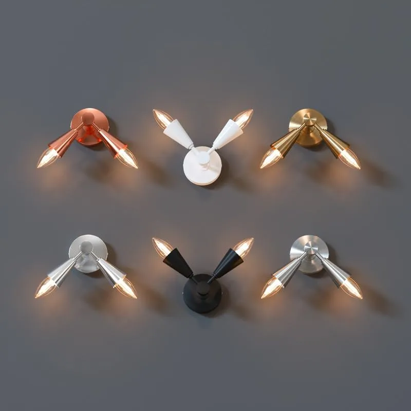 LED Wandleuchte Connie, 2 Leuchtmittel E14~3432