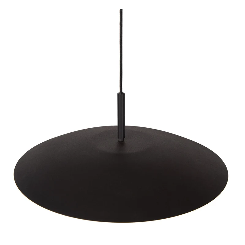 LED-Pendelleuchte Vulcan dimmbar Schwarz, Gold Ø 47cm
