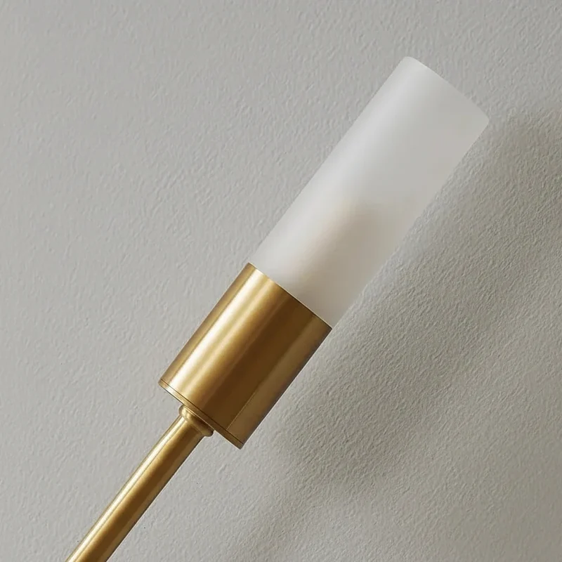 Wandlamp Metaal LED met Dubbele Lichtuitstraling Zwart Goud Modern Scandinavisch Design voor Gang Woonkamer | Sansoti