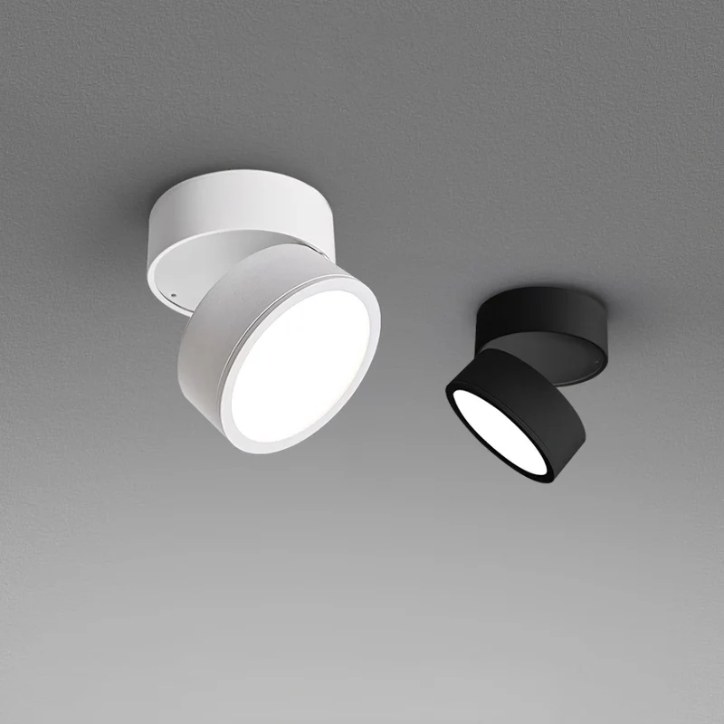 Verstelbare Plafondspot Aluminium Warm Wit LED 3000K Minimalistisch Scandinavisch Nordic Design Interieur | Sansoti