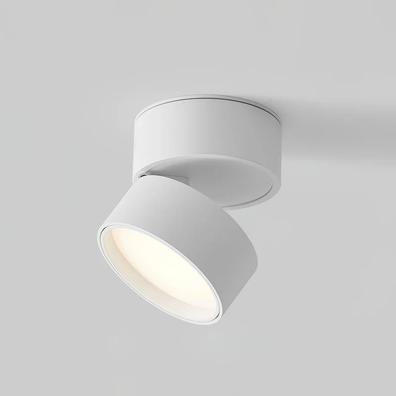 Verstelbare Plafondspot Aluminium Warm Wit LED 3000K Minimalistisch Scandinavisch Nordic Design Interieur | Sansoti
