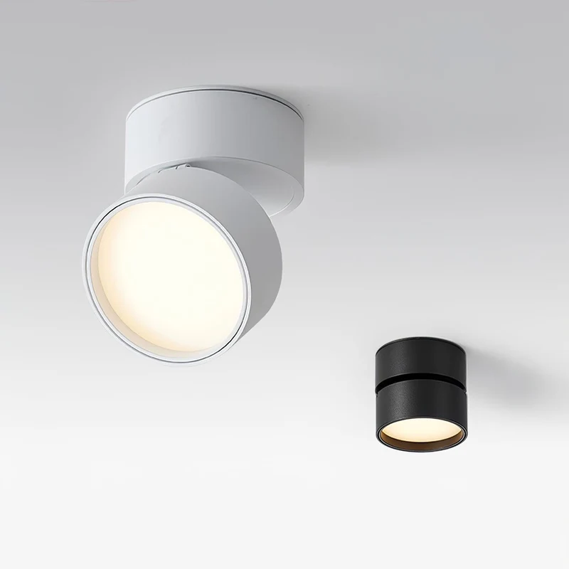 Verstelbare Plafondspot Aluminium Warm Wit LED 3000K Minimalistisch Scandinavisch Nordic Design Interieur | Sansoti
