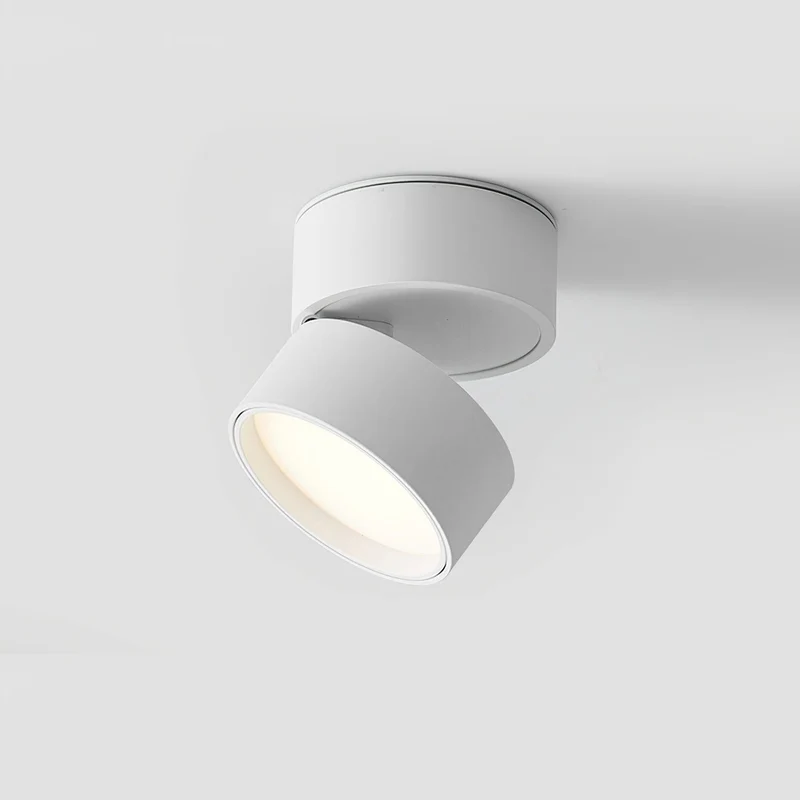 Verstelbare Plafondspot Aluminium Warm Wit LED 3000K Minimalistisch Scandinavisch Nordic Design Interieur | Sansoti
