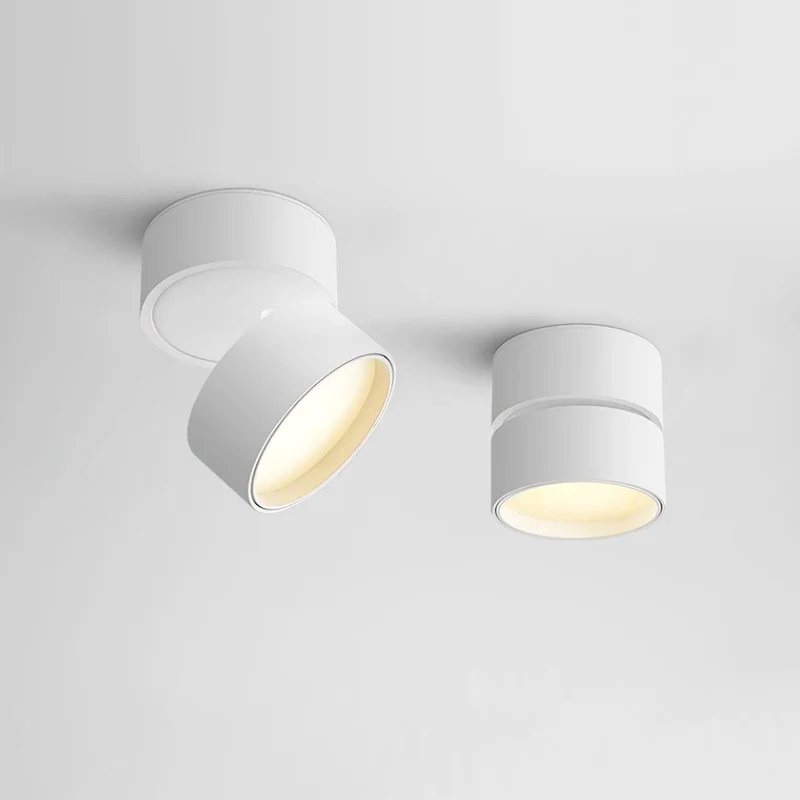 Verstelbare Plafondspot Aluminium Warm Wit LED 3000K Minimalistisch Scandinavisch Nordic Design Interieur | Sansoti