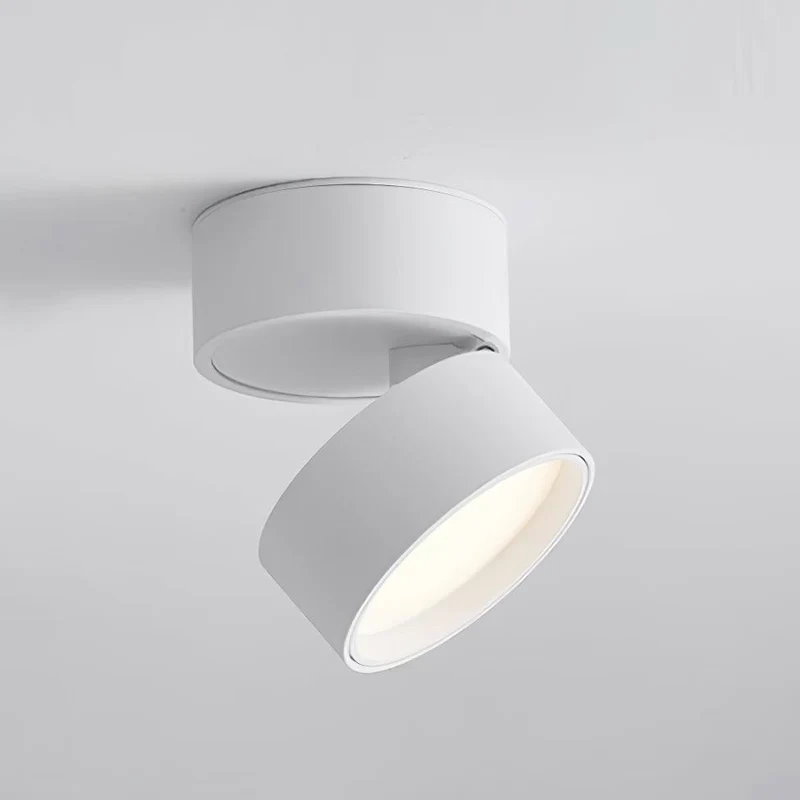 Verstelbare Plafondspot Aluminium Warm Wit LED 3000K Minimalistisch Scandinavisch Nordic Design Interieur | Sansoti