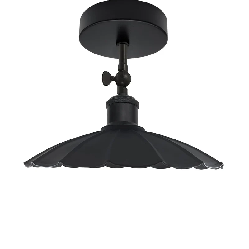 Schwarze Deckenleuchten verstellbar Vintage Deckenlampe~3259