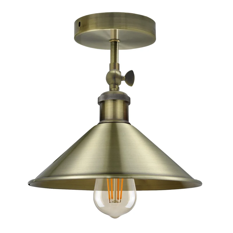 Schwarze Deckenleuchten verstellbar Vintage Deckenlampe~3259