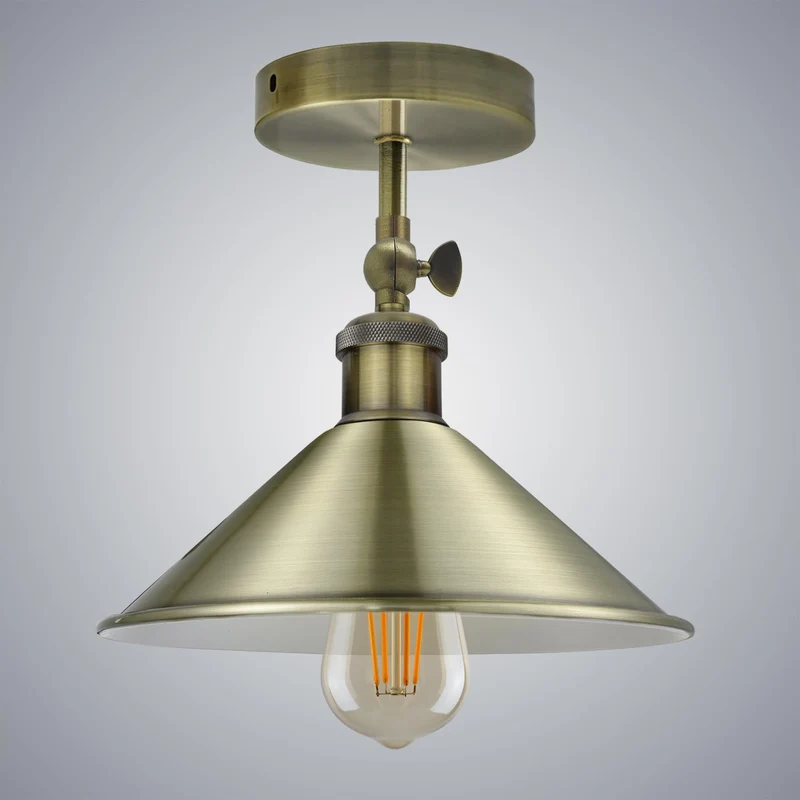 Schwarze Deckenleuchten verstellbar Vintage Deckenlampe~3259