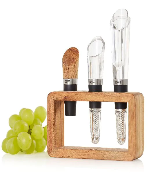 AdHoc WEIN-GENIESSER-SET VINE, 3-TLG. SET