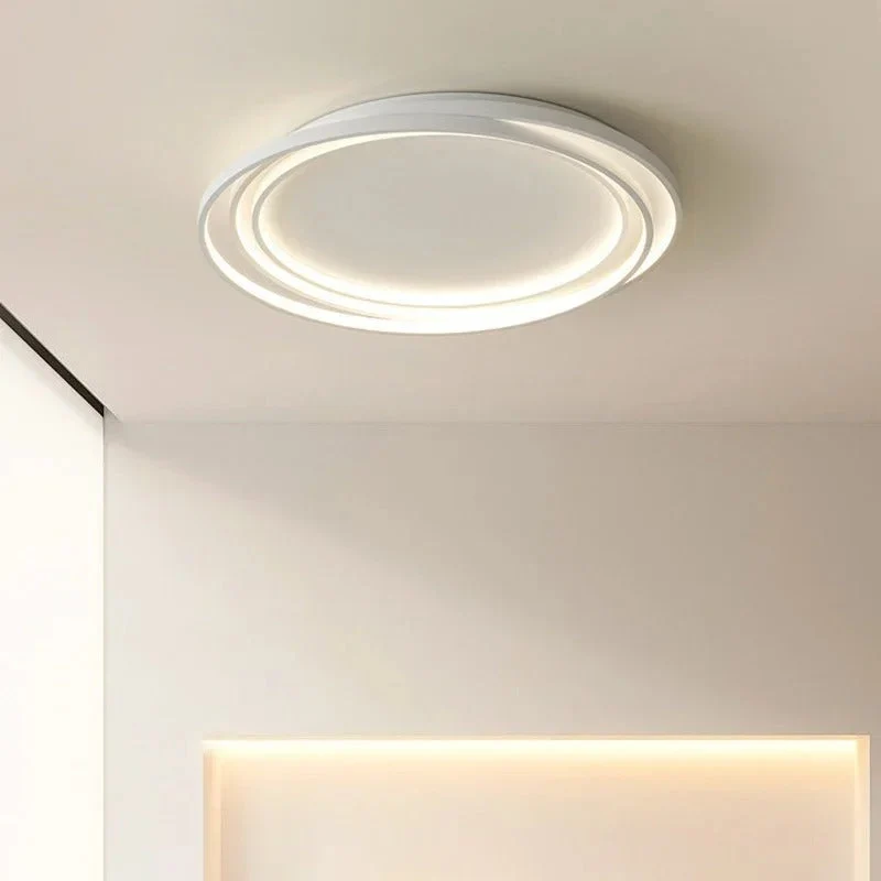 Ronde Plafondlamp Metaal & Acryl Dimbaar LED Modern Design Woonkamer Slaapkamer Eetkamer Verlichting | Sansoti