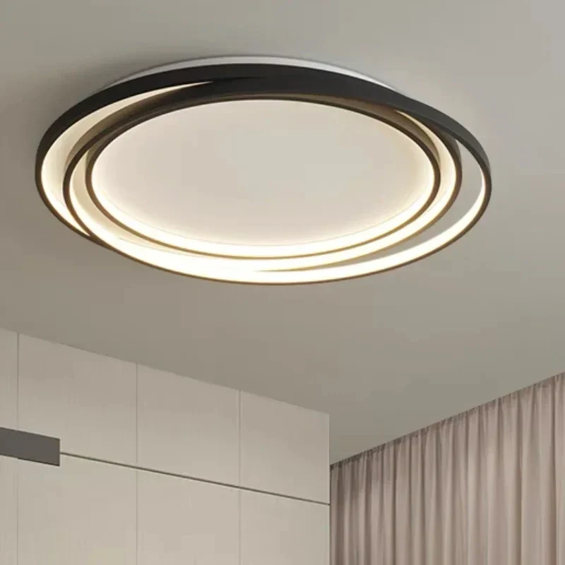Ronde Plafondlamp Metaal & Acryl Dimbaar LED Modern Design Woonkamer Slaapkamer Eetkamer Verlichting | Sansoti