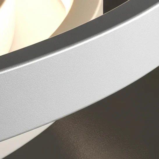 Ronde Plafondlamp Metaal & Acryl Dimbaar LED Modern Design Woonkamer Slaapkamer Eetkamer Verlichting | Sansoti