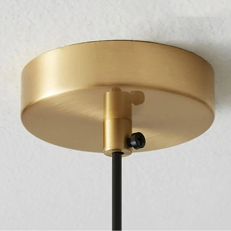 Hanglamp Marmer Buis Cilinder Zwart Goud Warm Koud Licht Design Verlichting Eetkamer Slaapkamer Woonkamer | Sansoti