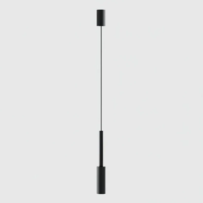Cilindrische Spotlamp Kroonluchter Metaal Dimbaar LED Trappenhal Foyer Verstelbaar Modern Design 1-30 Lichtpunten | Sansoti