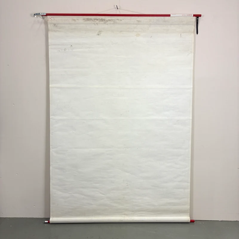 Vintage Schulkarte – Bundesrepublik Deutschland Wirtschaft – Erdkunde Rollbild Lehrtafel Wanddeko