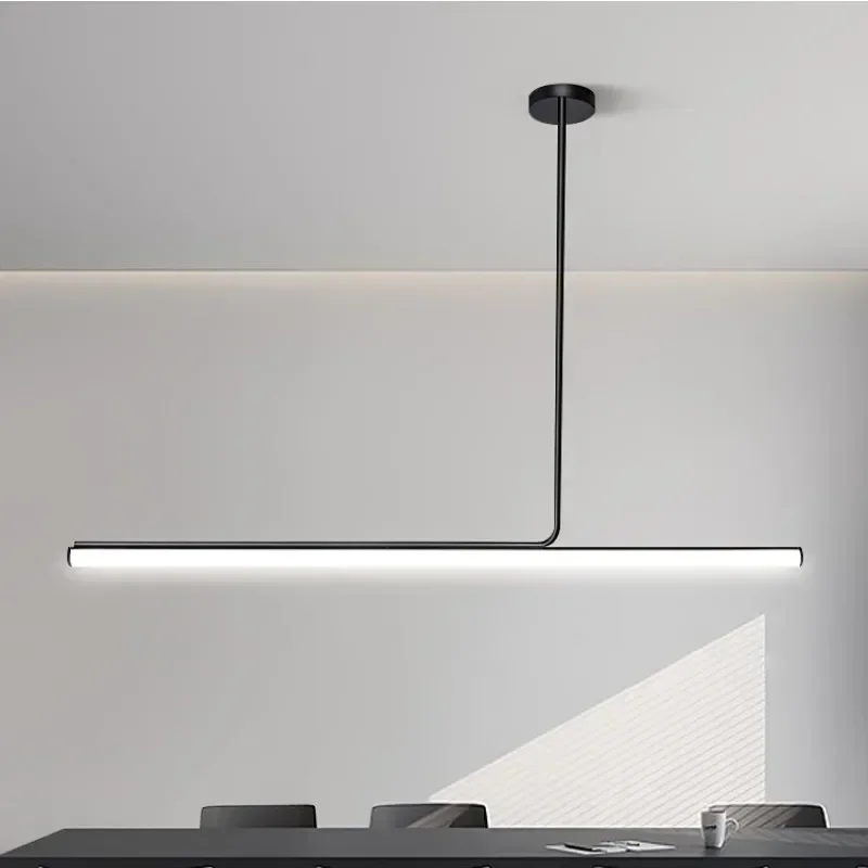 Asymmetrische T-Bar Hanglamp Metaal Acryl Dimbaar LED Verlichting Eetkamer Keukeneiland Woonkamer Modern | Sansoti