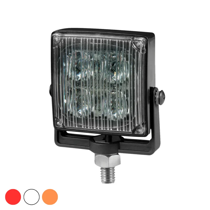 Quadratische LED-Blitzwarnleuchte / ECCO VigiLED II