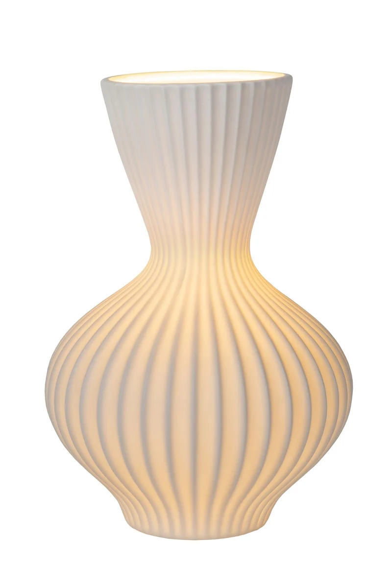 Tischleuchte Momoro Weiß 19,7x19,7x29,4cm