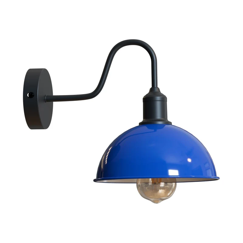 Vintage Farmhouse Wandleuchte – Industrie Barn Light Innen | Ø21 cm | E27 ~3313
