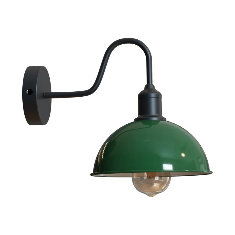 Vintage Farmhouse Wandleuchte – Industrie Barn Light Innen | Ø21 cm | E27 ~3313