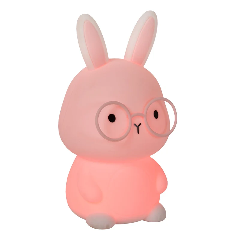 LED-Nachtlicht Pincha Rabbit mit Akku, RGB-Farbwechsel und Touchdimmer