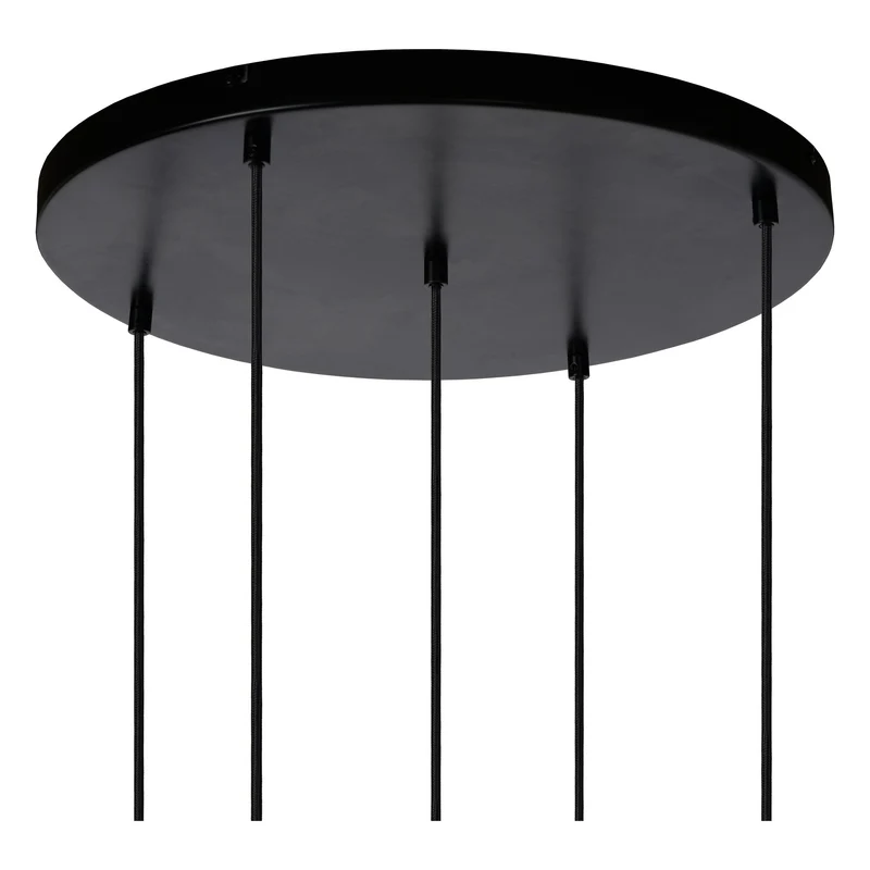 Pendelleuchte Joanet 2-flammig mit Glasschirm rund 66cm