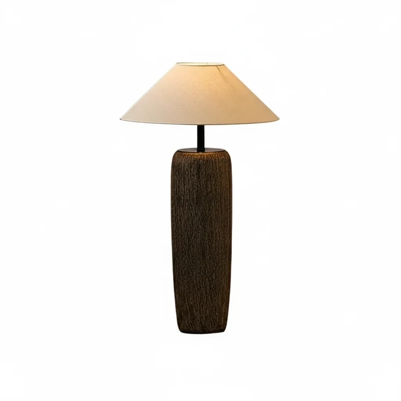 Japans Keramiek Vloerlamp Rustieke Stijl 40-110 cm Woonkamer Hoekverlichting Warm Sfeerlicht Staande Lamp | Sansoti