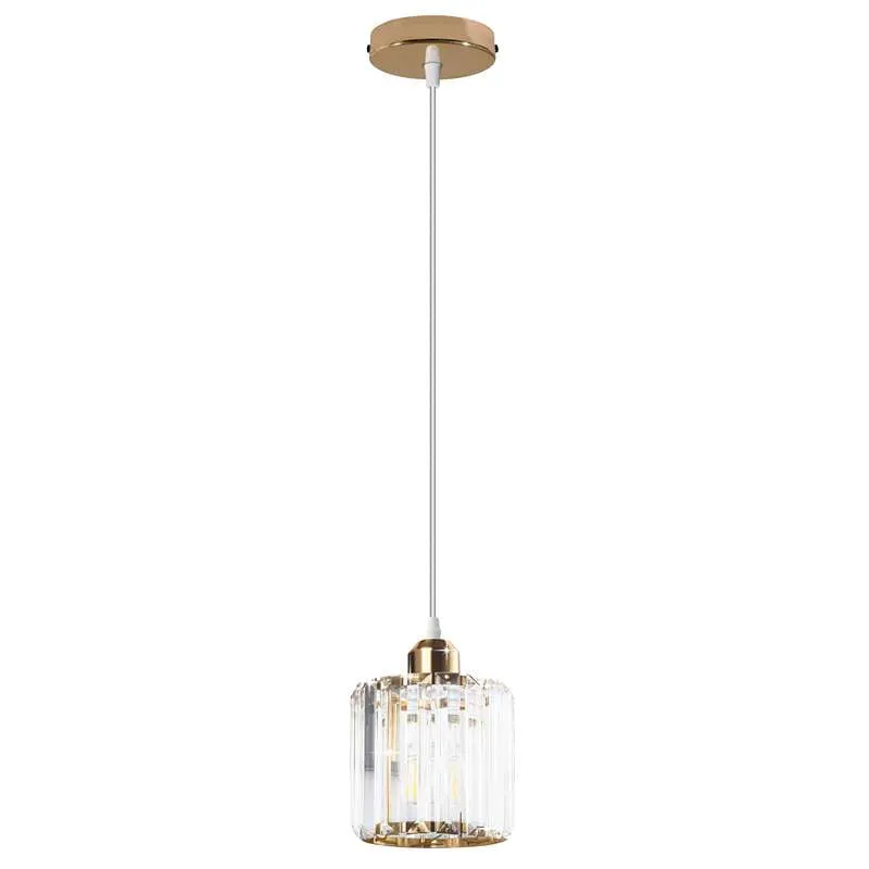 All Seasons Life Moderne Kristall-Pendelleuchte E27 | K9 Glas ~3217