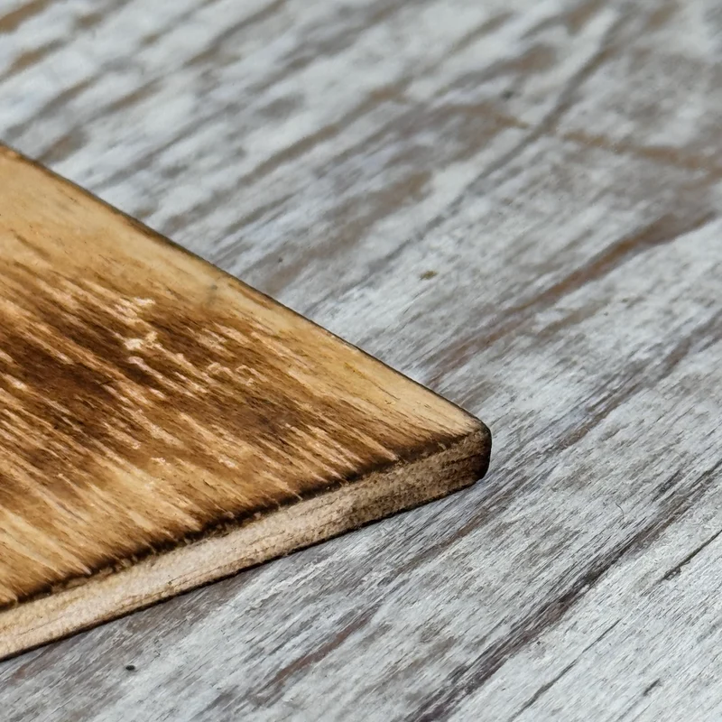 Untersetzer Schmetterling Perlmutterfalter Holz Quadratisch 10x10 Deko Küchenbedarf