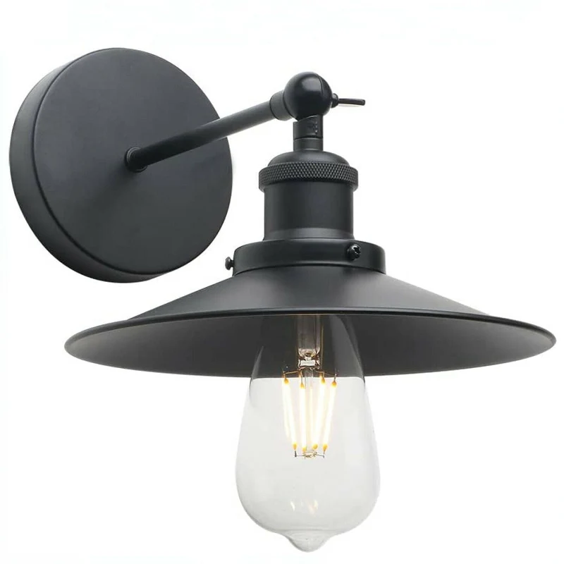 Moderne Wandleuchte Retro Wandlampe E27 Lampenfassung ~3268