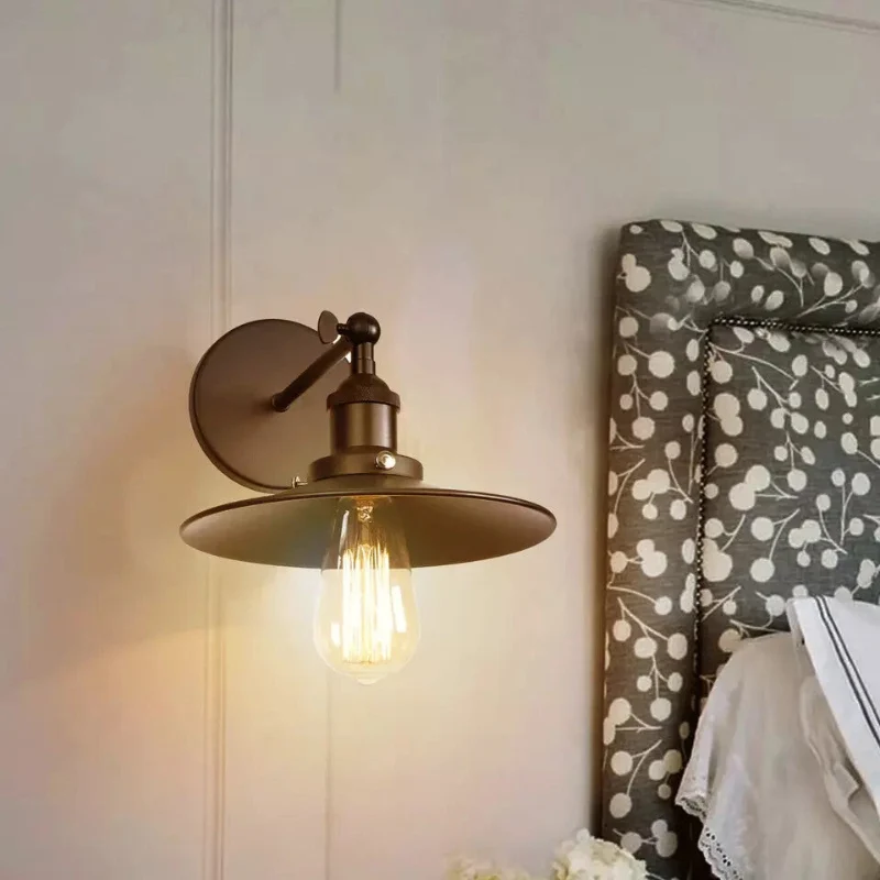 Moderne Wandleuchte Retro Wandlampe E27 Lampenfassung ~3268