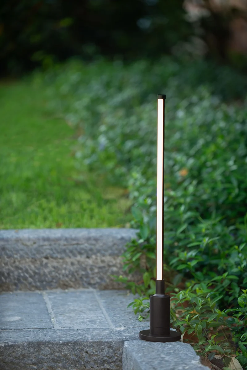 LED-Gartenstrahler Lornex IP54 Schwarz 58cm