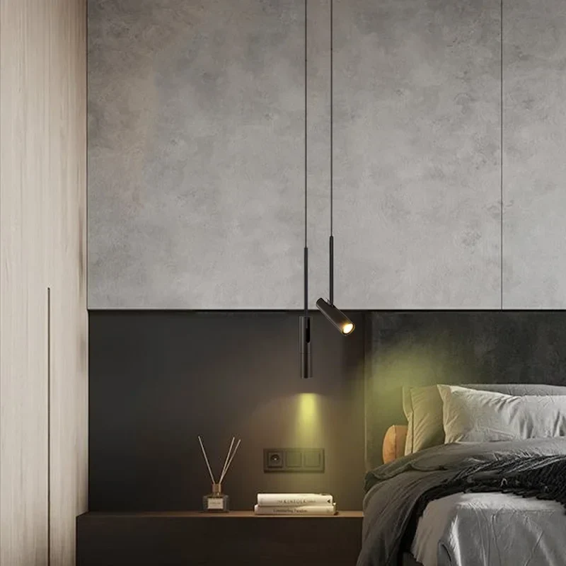 Cilindervormige Hanglamp Metaal met Draaibare Kantelbare Kop voor Keuken Woonkamer Slaapkamer Modern Design | Sansoti