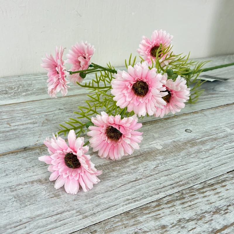 Cosmos Kunstblume rosa 74cm Floral Deko Kunstpflanze