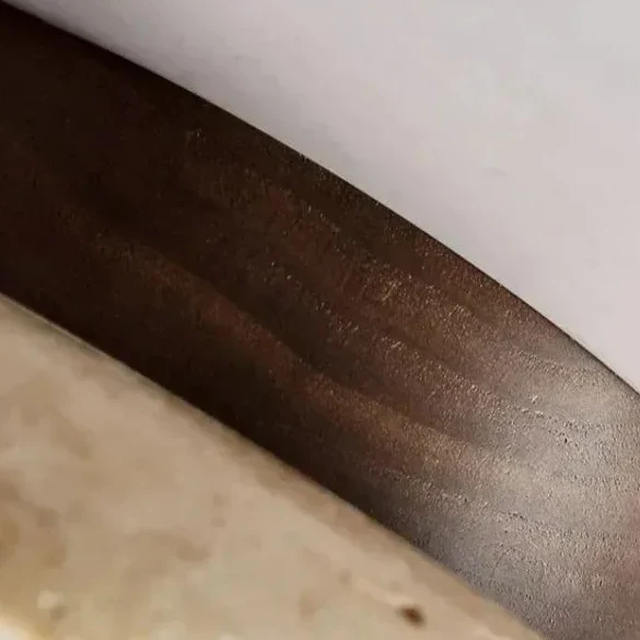 Plafondlamp Travertijn & Hout Naturel Scandinavisch Design Hal Gang Balkon Woonkamer Opbouw LED Verlichting | Sansoti