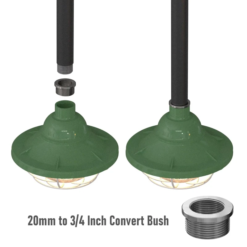 Buchse passend 20 mm Buchse x passend 3/4" Stecker Reduzierbuchse Konverter ~3234
