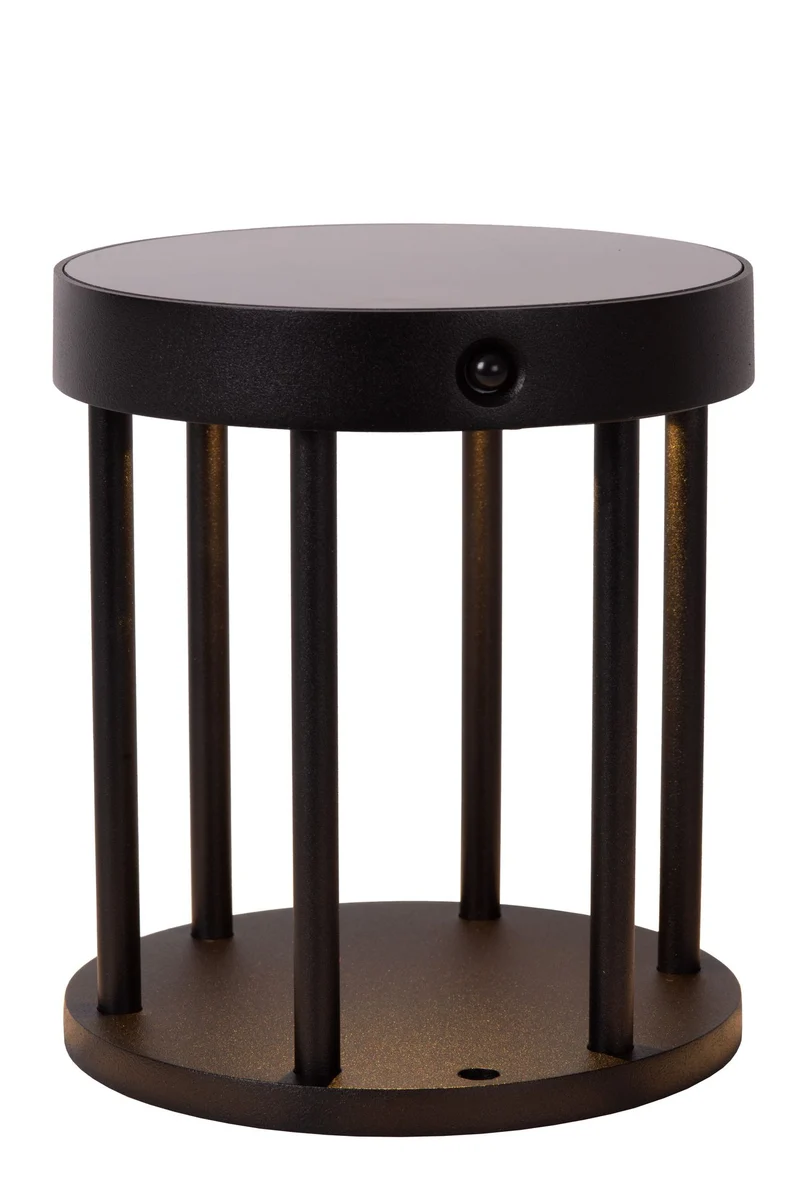 LED-Wegeleuchte Jackson Solarbetrieben mit Bewegungsmelder IP54 Schwarz 18cm