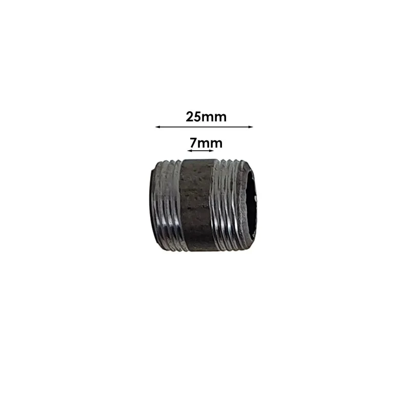 3/4 Zoll Rohrohr Lauf BSP Tempergussrohr Eisenrohr Lampenfassung ~3209