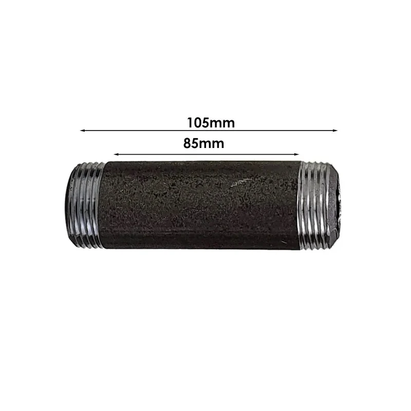 3/4 Zoll Rohrohr Lauf BSP Tempergussrohr Eisenrohr Lampenfassung ~3209